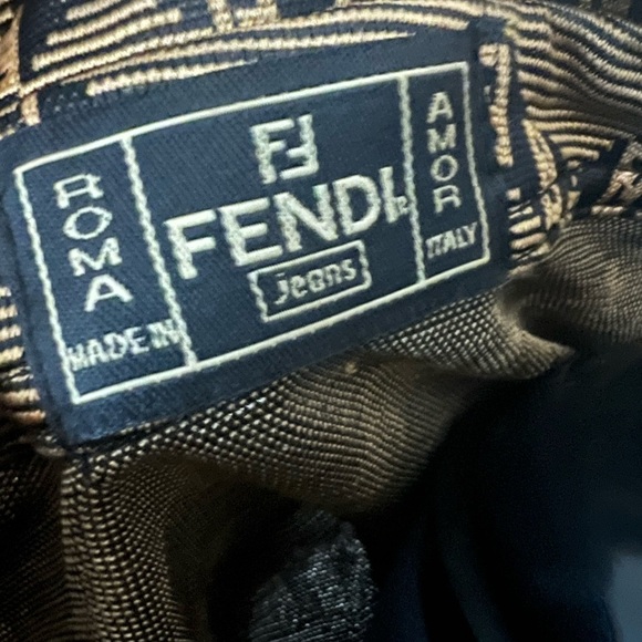 FENDI FF Brown Black Top - Picture 4 of 5
